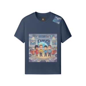 Galactic Crew Retro Sci-Fi Graphic Tee
