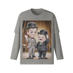 The Vaudeville Dreamers Faux-Layered Urban Tee