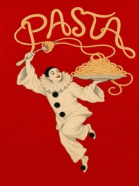 Les Pâtes - French Deco Poster