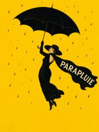 Le Parapluie - French Deco Poster