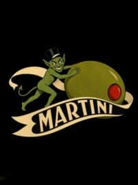 Martini d'Or - French Deco Poster