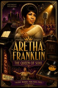 The Queen of Soul Ltd Edition Canvas Framed Art Print