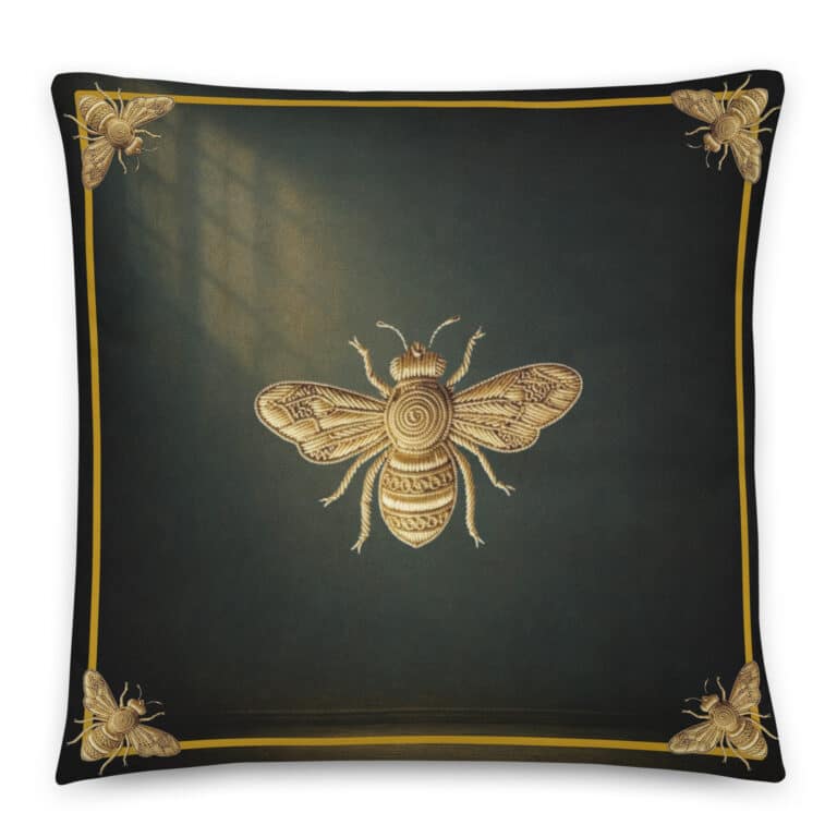 The Little Infanta & the Gilded Bees Pillow