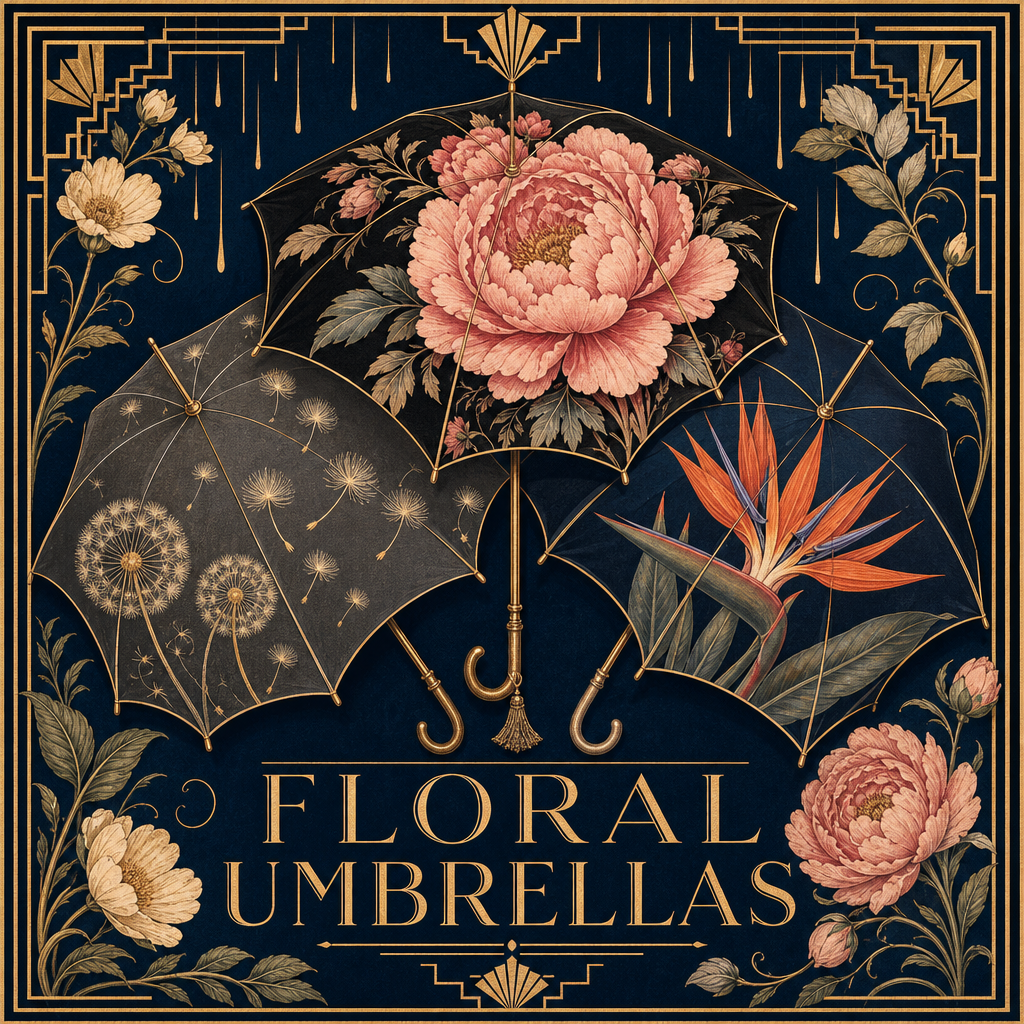 FLORAL UMBFELLAS