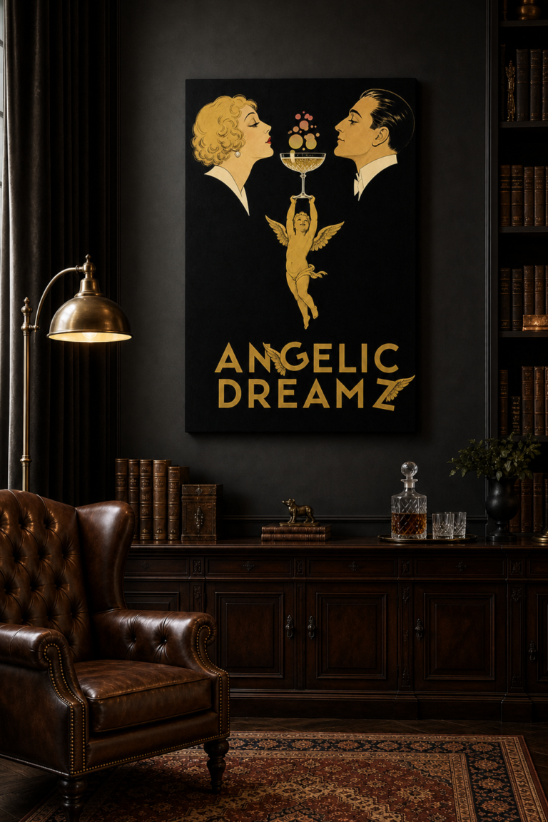 Angelic Dreamz Deco Poster