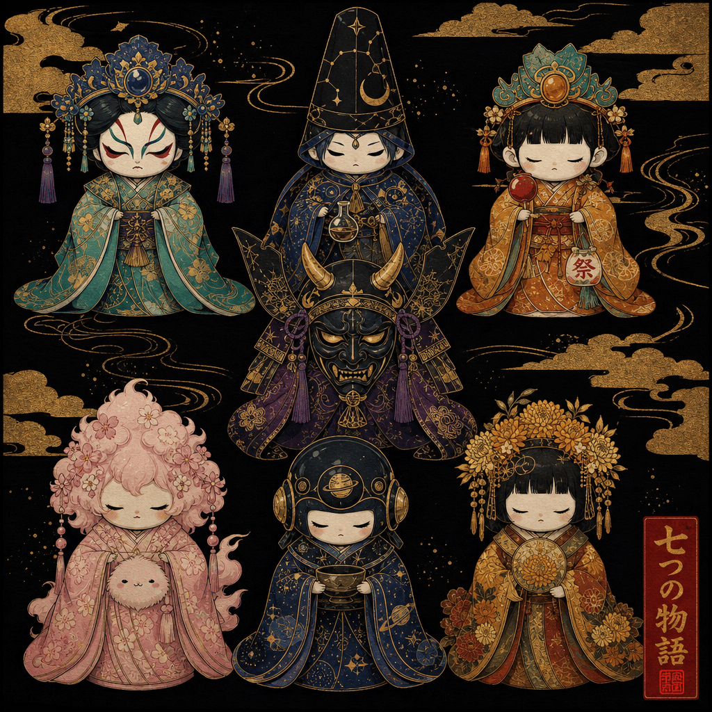 A Japanese Doll Collection