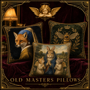 THE OLD MASTER PILLOW SALON