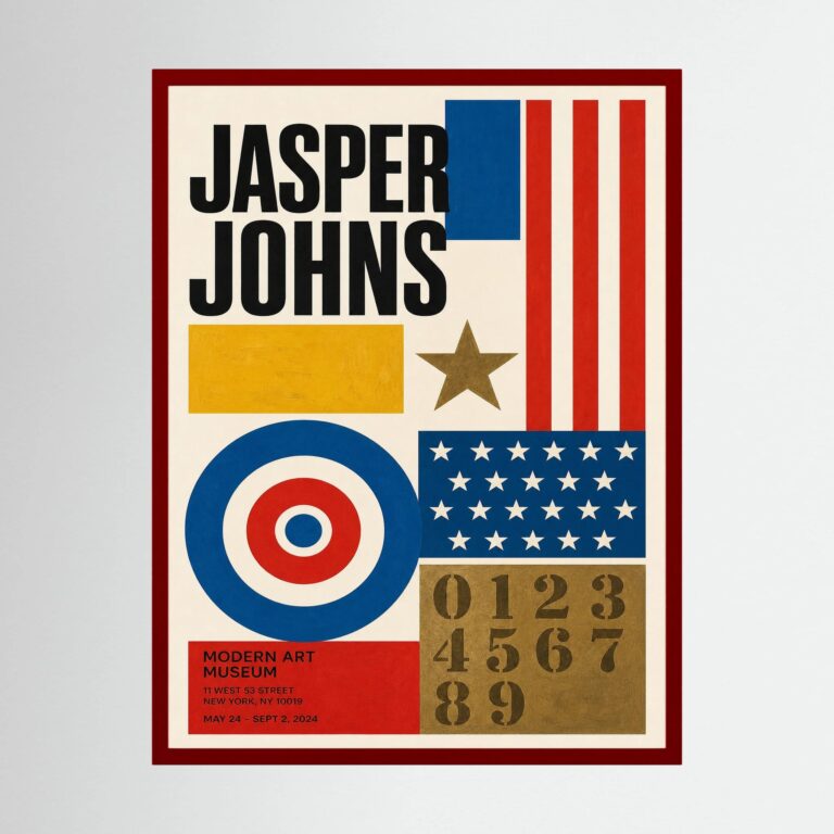 Jasper Johns Ltd Edition Print