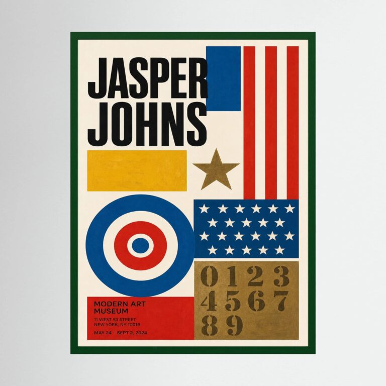 Jasper Johns Ltd Edition Print