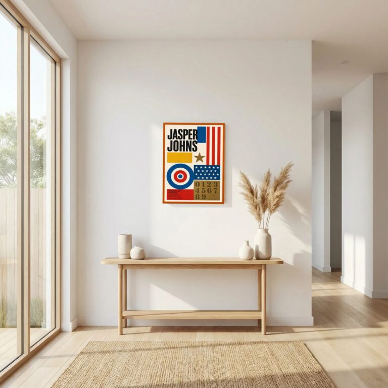 Jasper Johns Ltd Edition Print