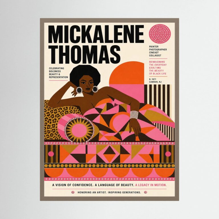 Mickalene Thomas Ltd Edition Print