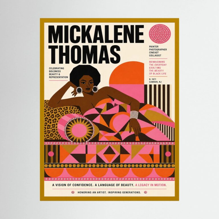 Mickalene Thomas Ltd Edition Print