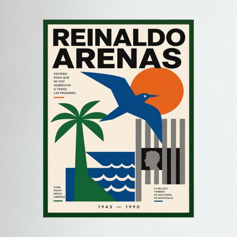Reinaldo ArenasLtd Edition Print