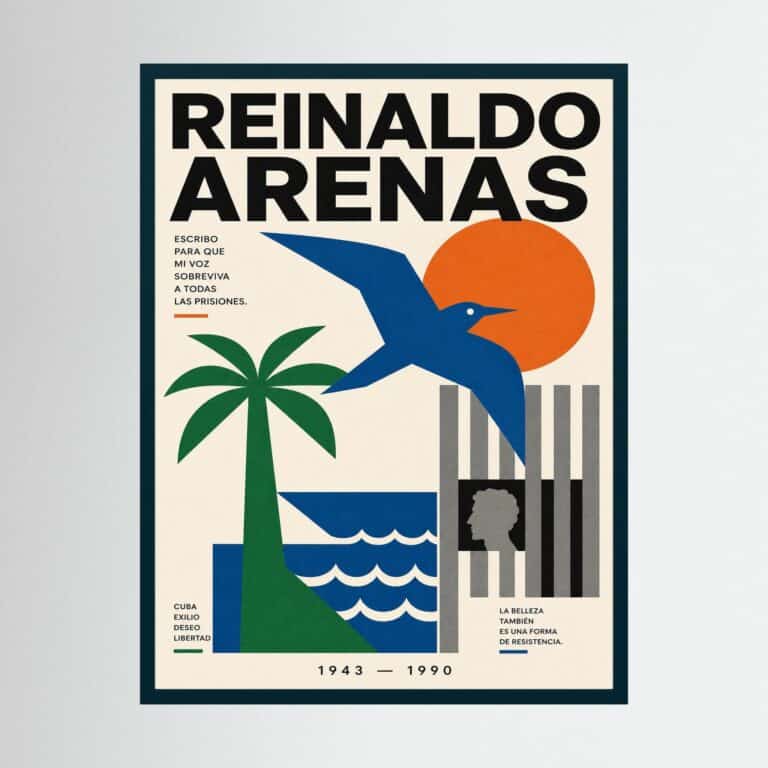 Reinaldo ArenasLtd Edition Print