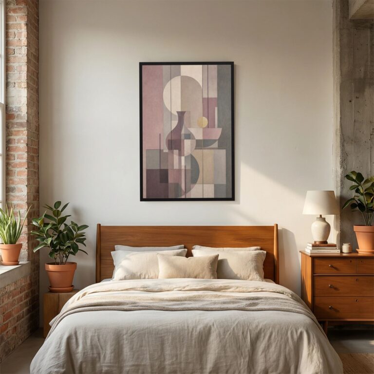 Still Life in Plum and Pale Gold