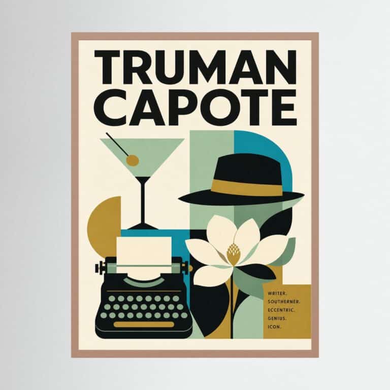 Truman Capote Ltd Edition Print