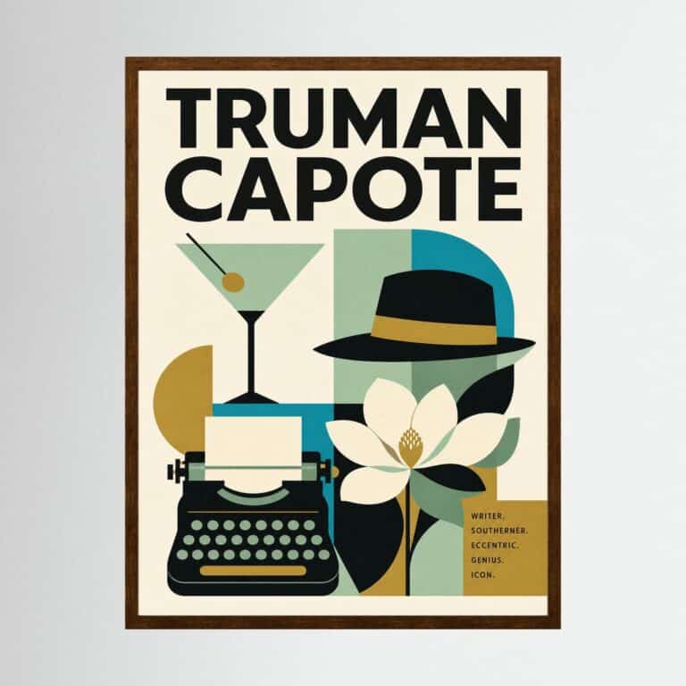 Truman Capote Ltd Edition Print