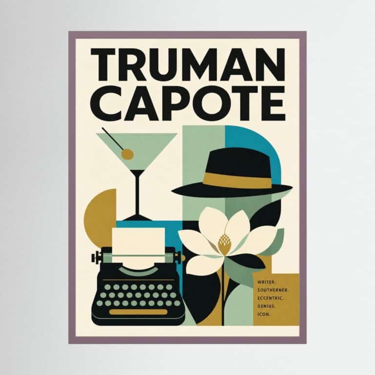 Truman Capote Ltd Edition Print