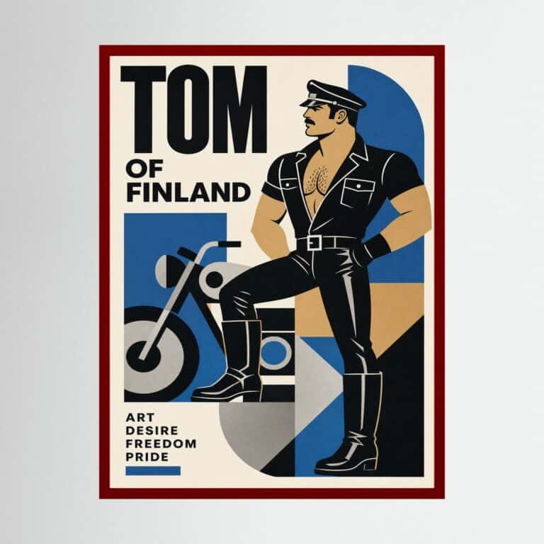 Tom of Finland Ltd Edition Print - Copy - Copy