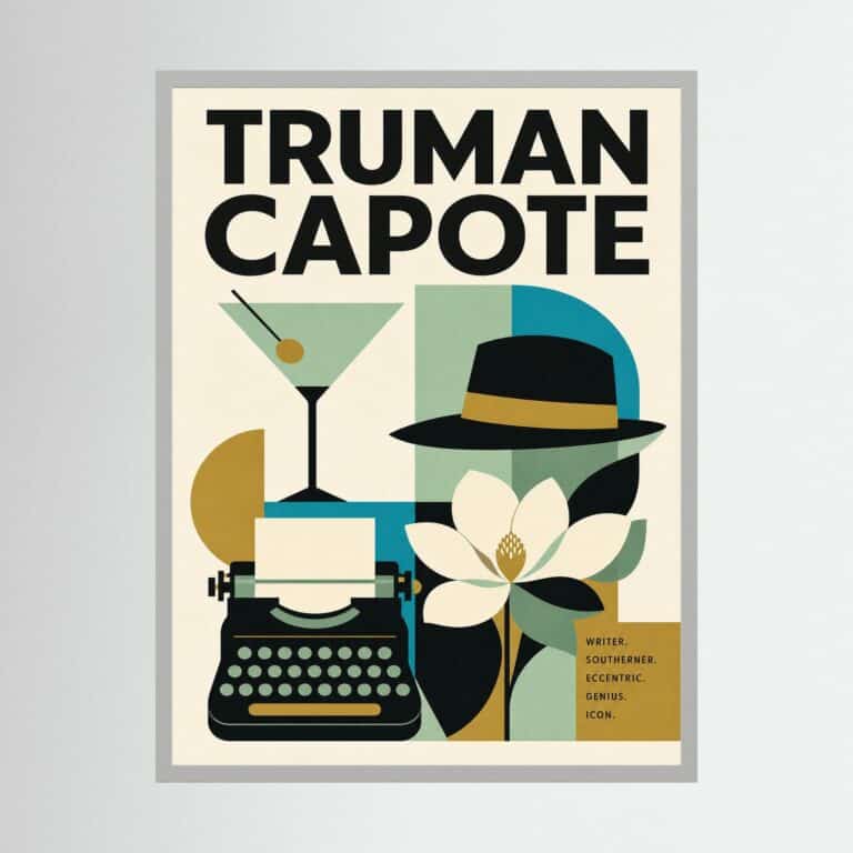 Truman Capote Ltd Edition Print