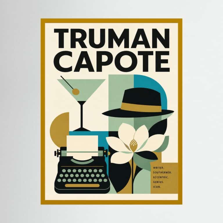 Truman Capote Ltd Edition Print