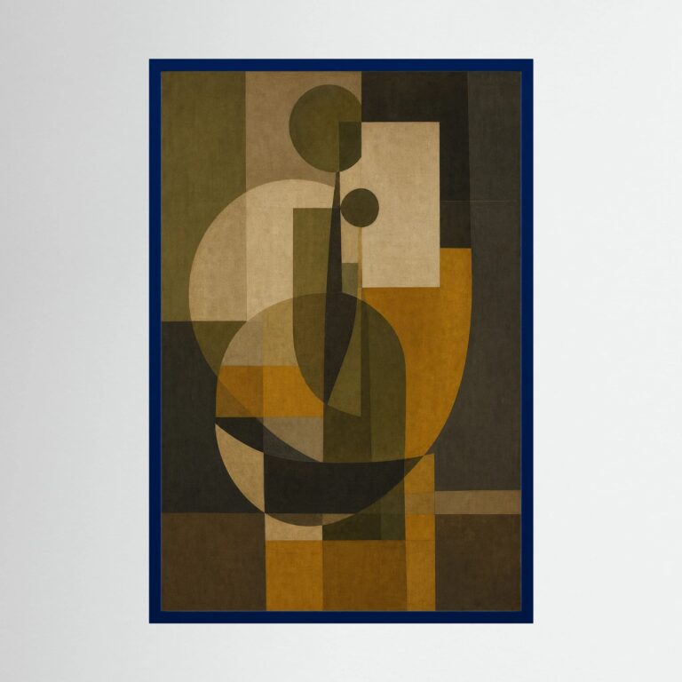 Still Life in Olive and Ochre