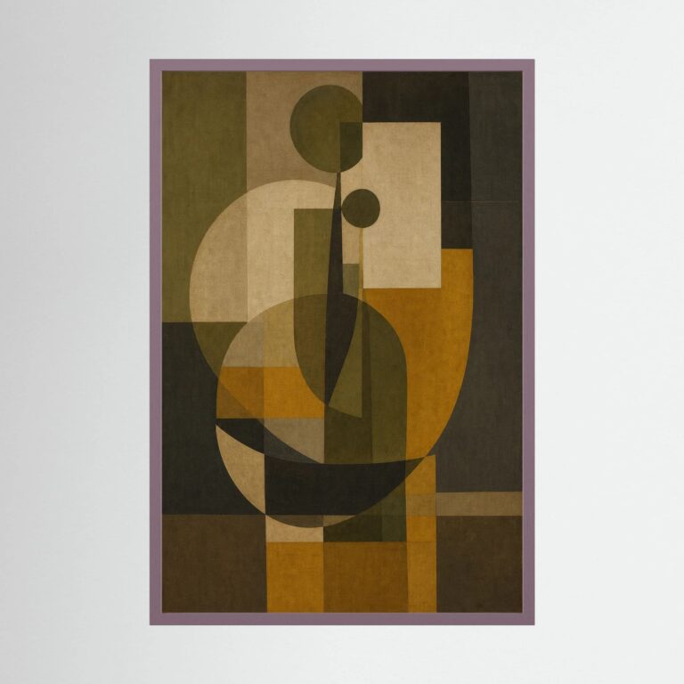 Still Life in Olive and Ochre