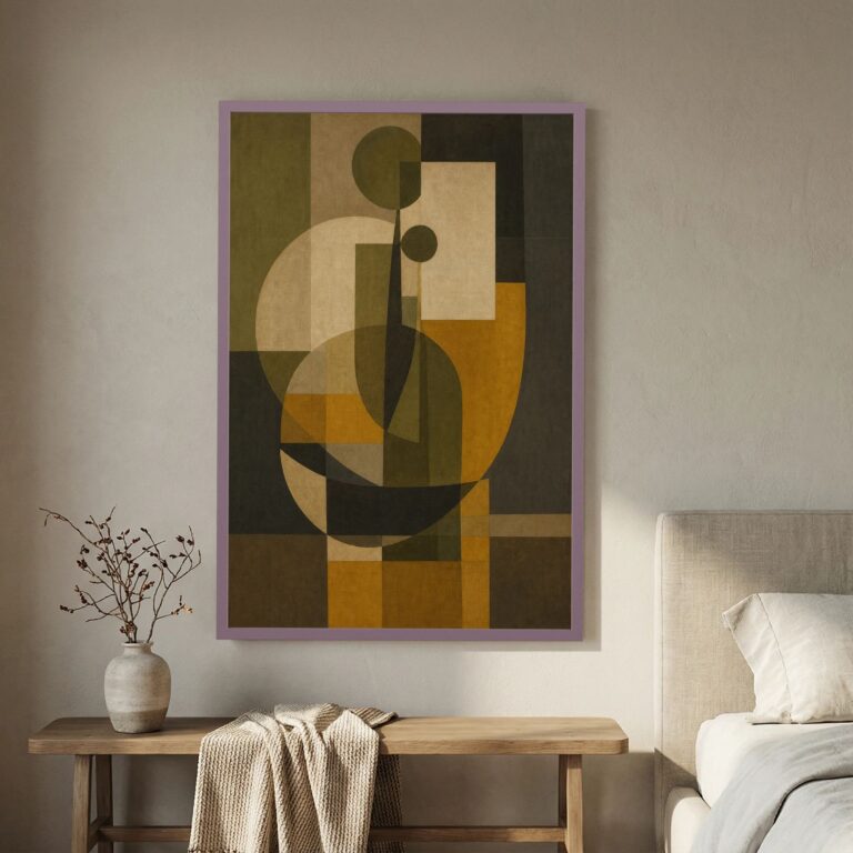 Still Life in Olive and Ochre