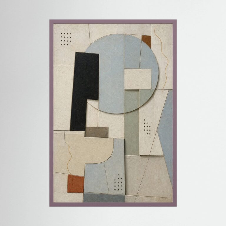 Still Life with Arcs and Dots