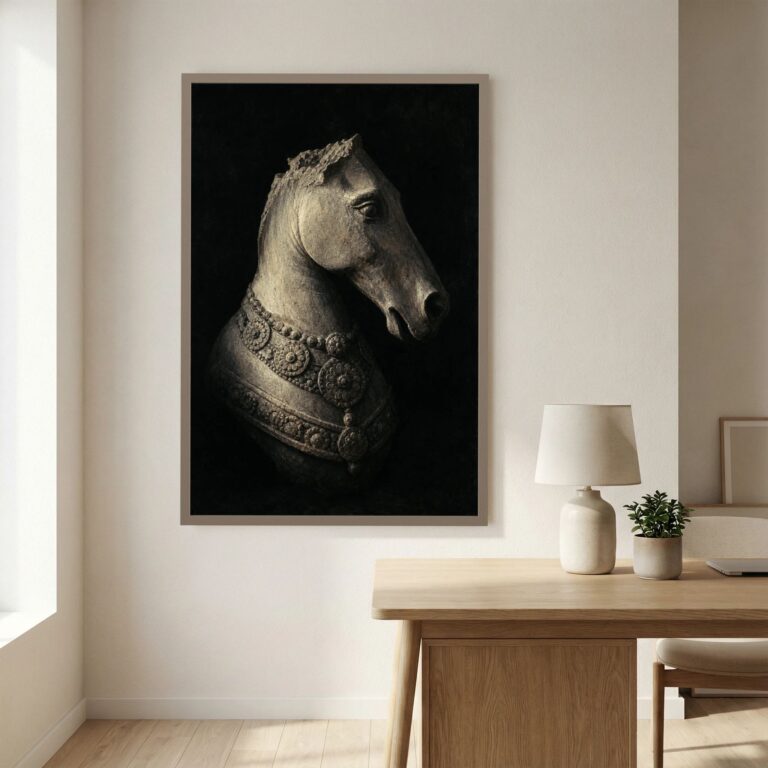 The Royal Horse Fragment (After the Ancients)