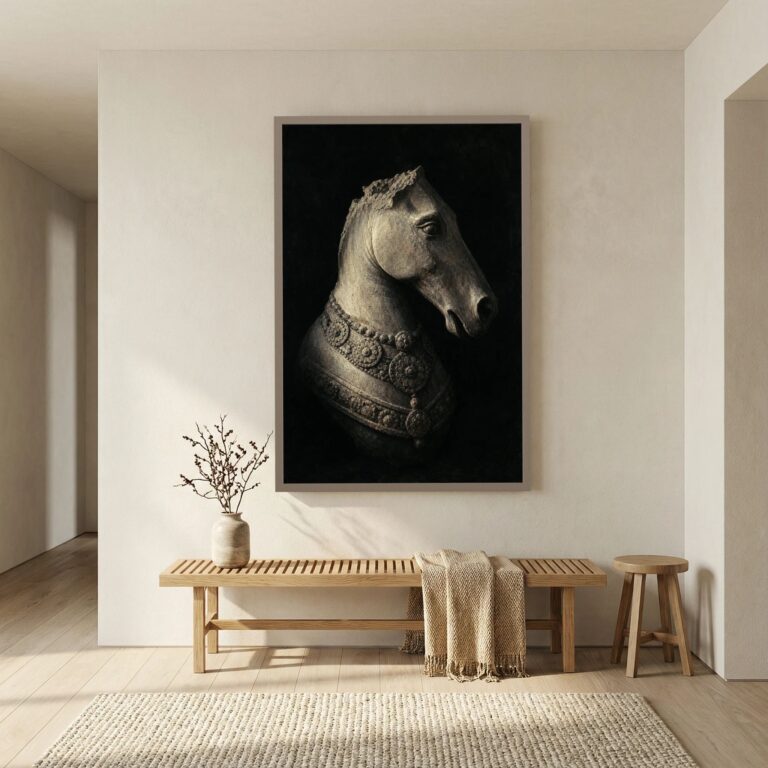 The Royal Horse Fragment (After the Ancients)