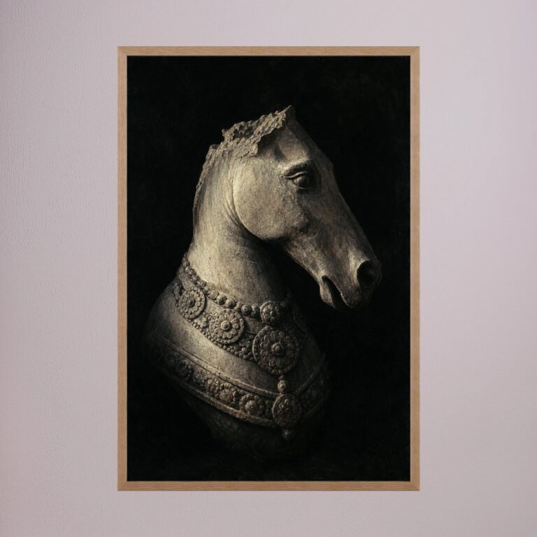 The Royal Horse Fragment (After the Ancients)