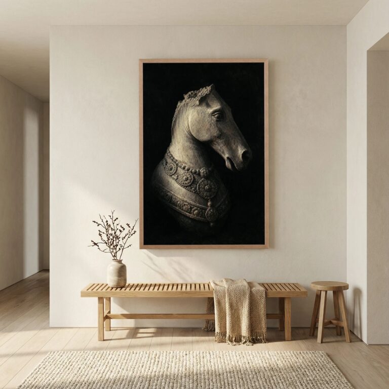 The Royal Horse Fragment (After the Ancients)