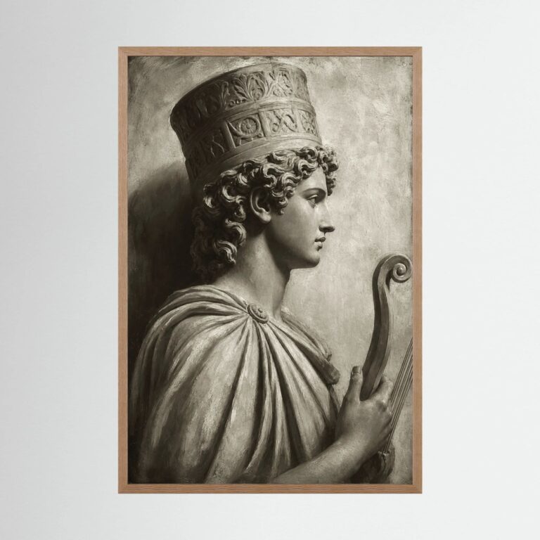 The Musician of Olympia (After the Ancients)