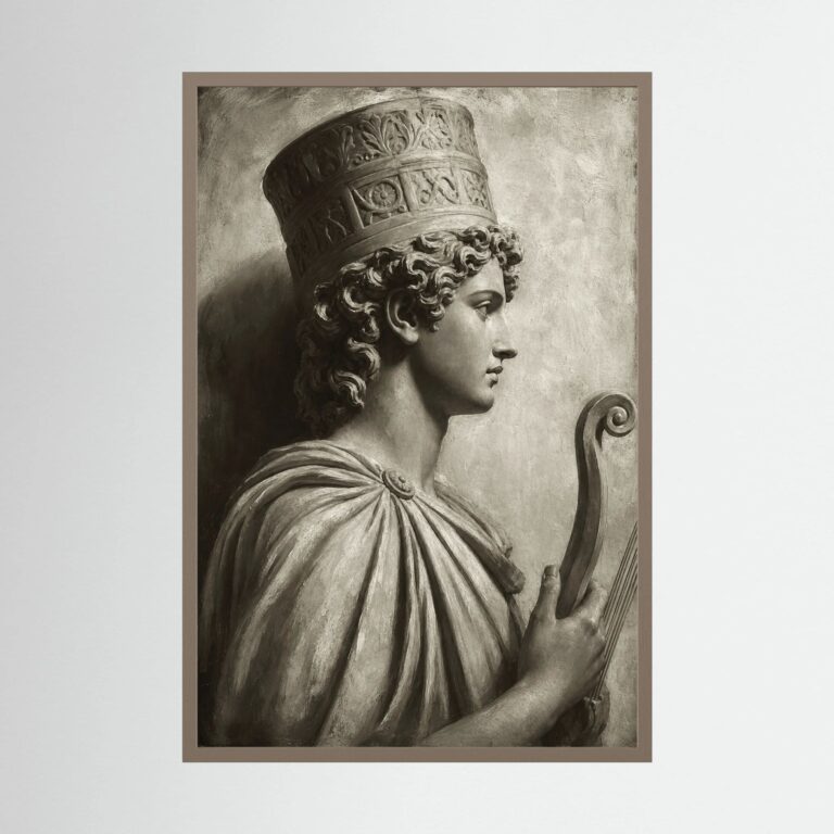 The Musician of Olympia (After the Ancients)
