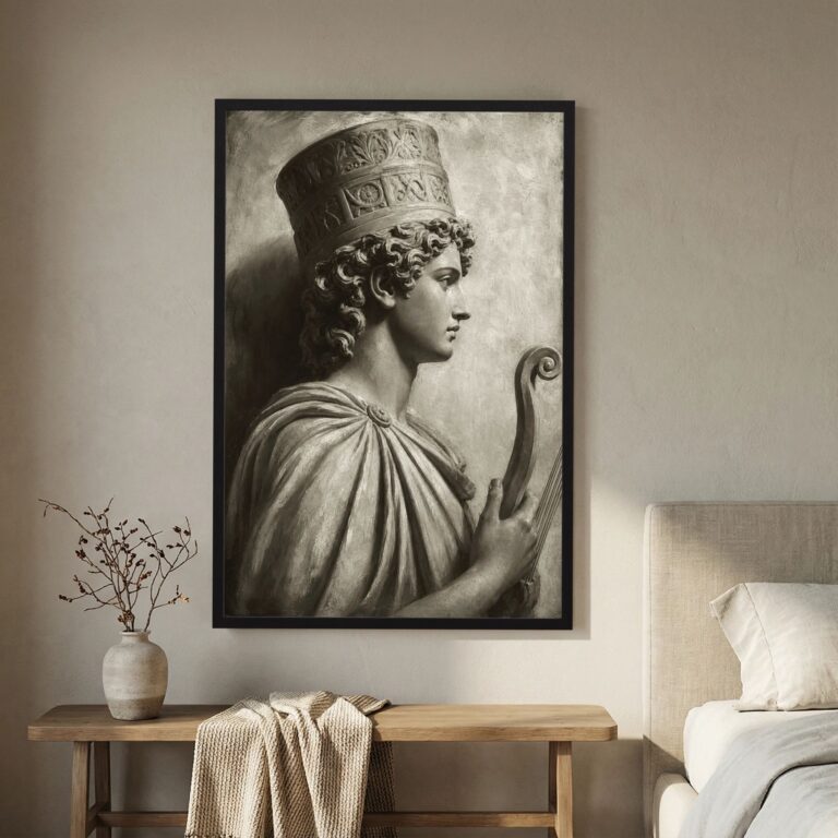 The Musician of Olympia (After the Ancients)