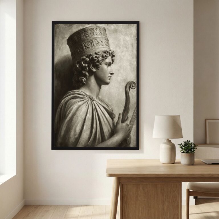 The Musician of Olympia (After the Ancients)