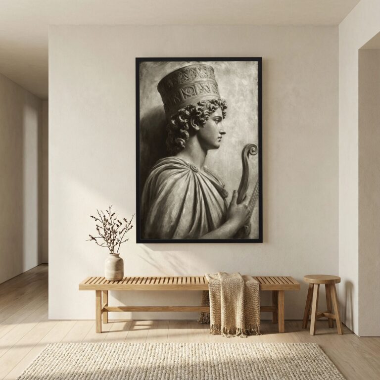 The Musician of Olympia (After the Ancients)