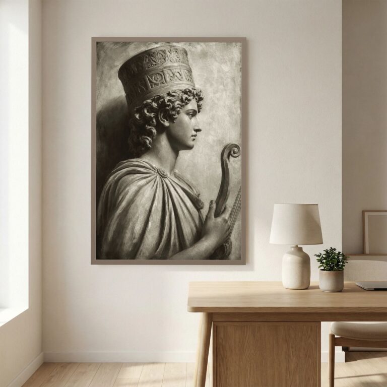 The Musician of Olympia (After the Ancients)