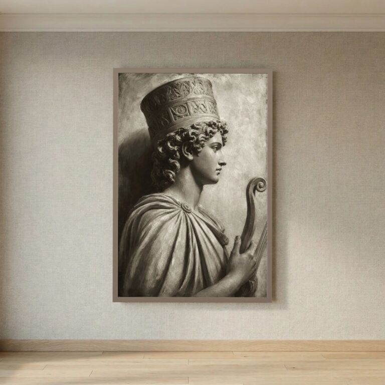 The Musician of Olympia (After the Ancients)