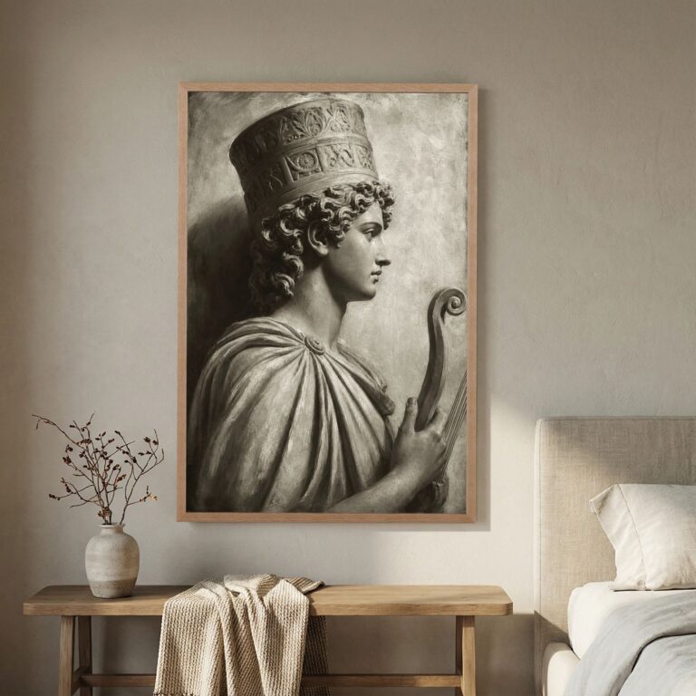 The Musician of Olympia (After the Ancients)