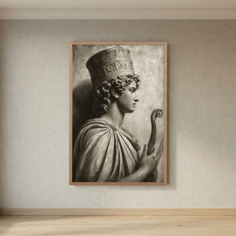 The Musician of Olympia (After the Ancients)