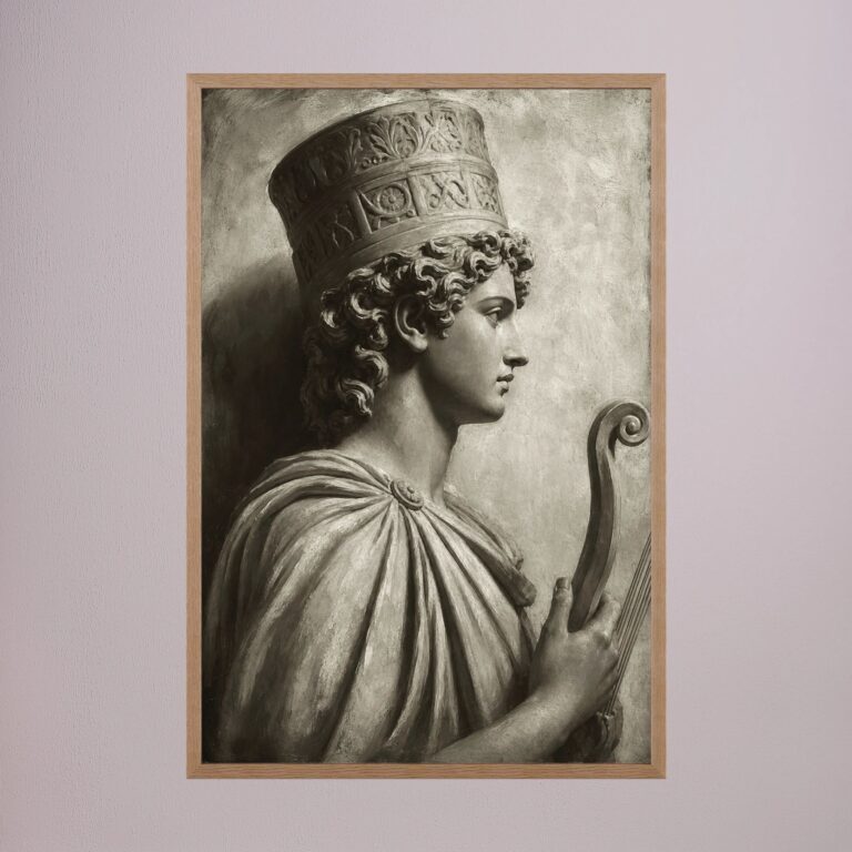 The Musician of Olympia (After the Ancients)