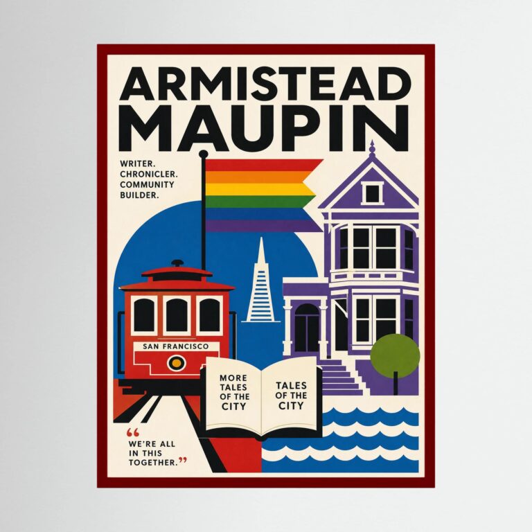 Armistead Maupin Ltd Edition Print