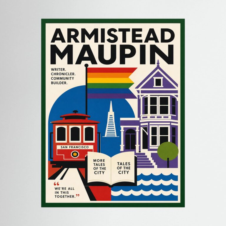 Armistead Maupin Ltd Edition Print