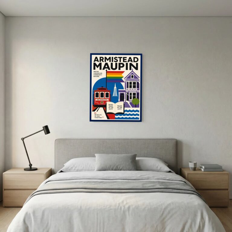 Armistead Maupin Ltd Edition Print
