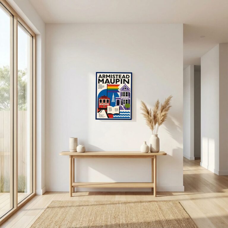 Armistead Maupin Ltd Edition Print