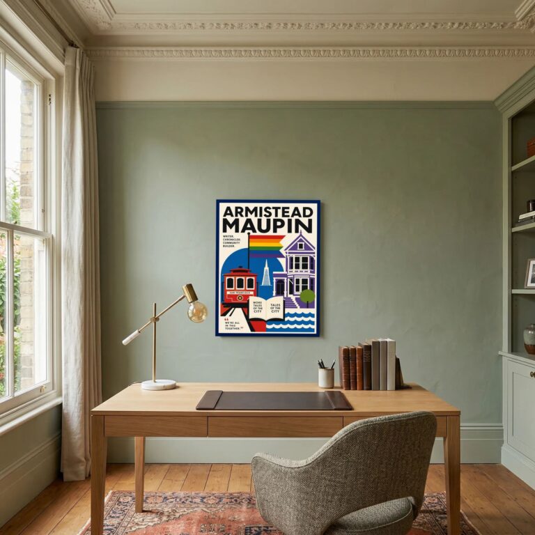 Armistead Maupin Ltd Edition Print