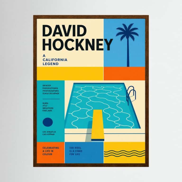 David Hockney Ltd Edition Print