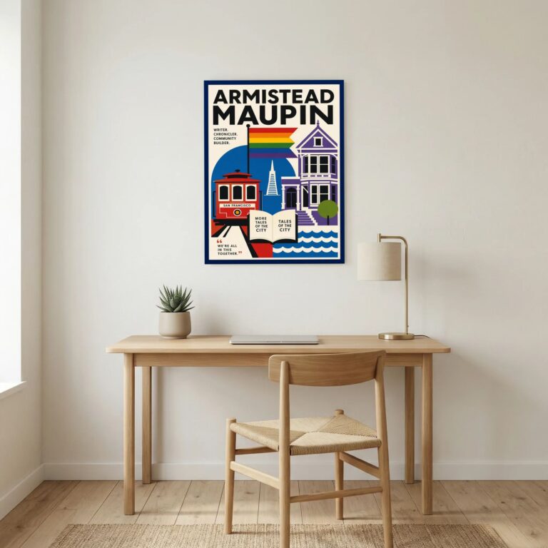 Armistead Maupin Ltd Edition Print